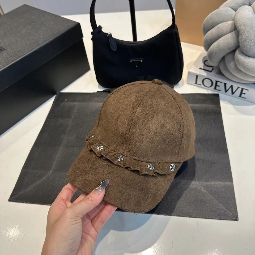 P70 Croxin's new brushed autumn baseball cap, the shape of the hat is super correct, the same style for men and women